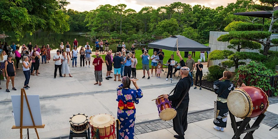 2024 Sunset Stroll - Take a Leisurely Evening Stroll Through the Morikami Gardens (A Night of Culture, Music, and Food) | Japanese-City.com