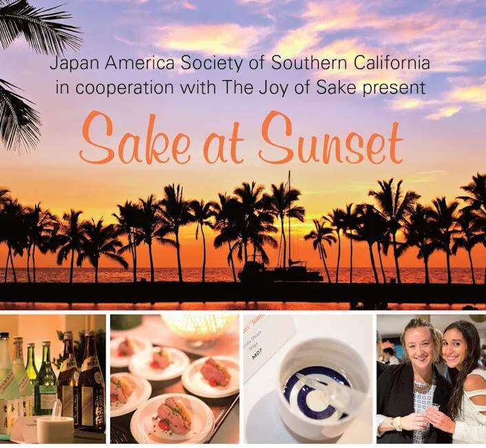 2016 - Sake at Sunset (Over Fifty Sakes to Sample with a Savory Selection of Sake Appetizers) | Japanese-City.com