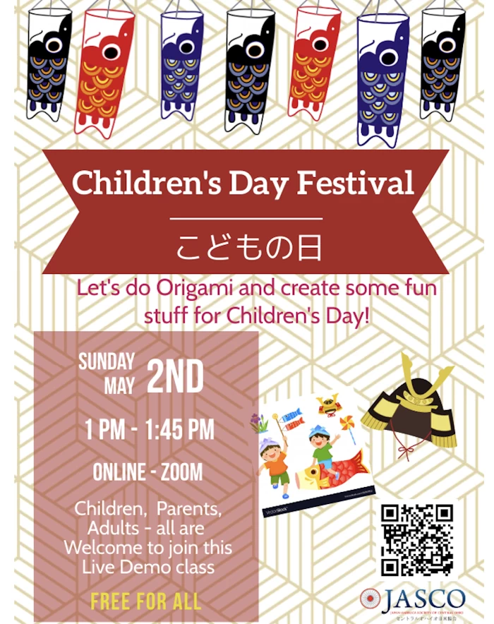 2022 Children's Day Festival Event - Origami - Ohio | Japanese-City.com