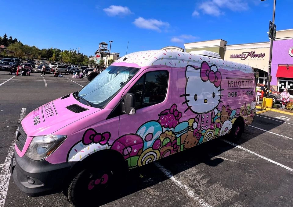 2024 Hello Kitty Truck West, Marketplace at Factoria Event, Bellevue, WA (Pick-Up Super-Cute Treats & Merch, While Supplies Last!) #HelloKitty | Japanese-City.com