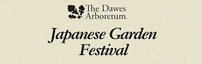 Japanese events venues location festivals 2024 Dawes Arboretum Japanese Garden Festival (Calligraphy, Origami, Garden History, Bonsai Show, Ikebana Flower Arranging, Food, Yoga..)