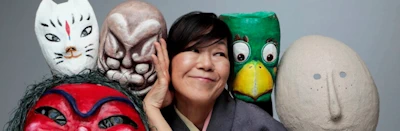 Japanese events venues location festivals 2023 Cultural Series - Kuniko Yamamoto (Kuniko Blends Myths, Music, Masks, and Magic in Interactive Japanese Storytelling)