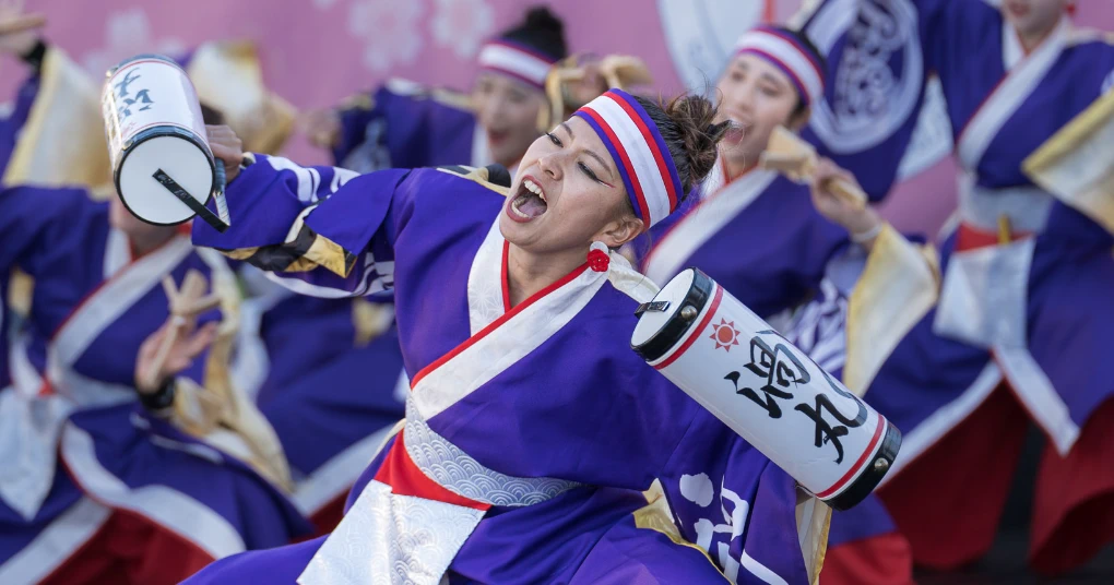 2024 Uzumaru in the Yerba Buena Gardens (Uzumaru is a Yosakoi Dance Team from San Jose's Japantown) | Japanese-City.com