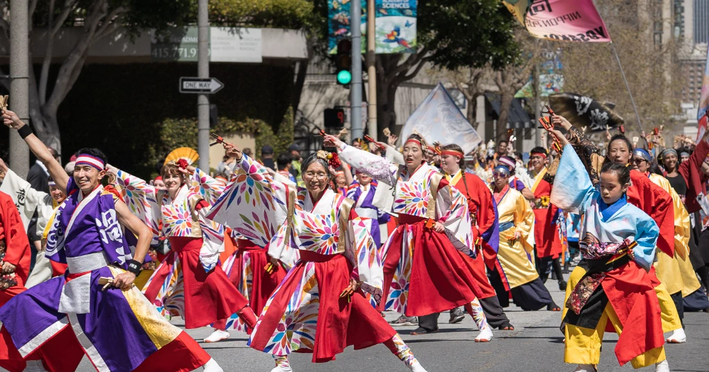 2024 Uzumaru in the Yerba Buena Gardens (Uzumaru is a Yosakoi Dance Team from San Jose's Japantown) | Japanese-City.com