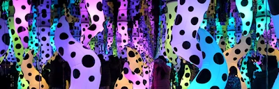 2024 Love is Calling, Yayoi Kusama: A New Space & New Lounge in West Loop at WNDR Museum Chicago