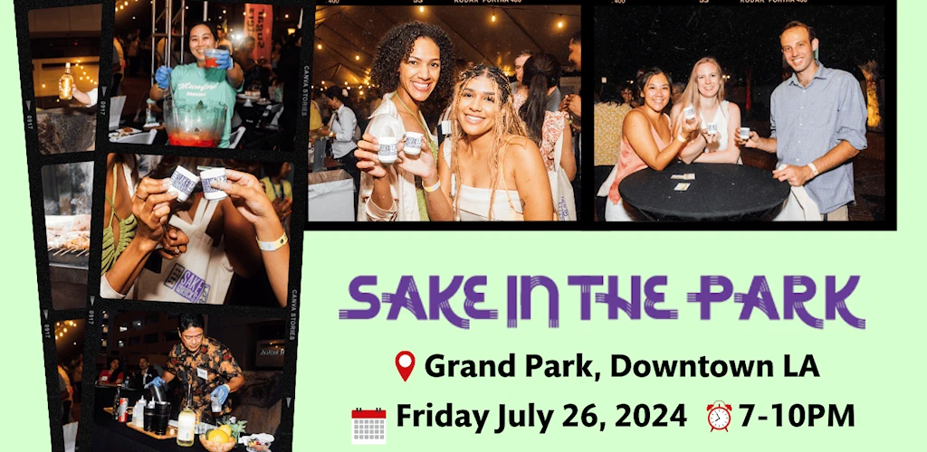 2024 - 16th Annual Sake and Food Tasting Event in the Park (Over 50 of Sake and Shochu, and 22 Food & Beverage Providers) | Japanese-City.com