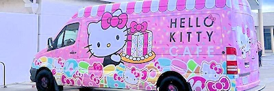 Japanese events venues location festivals 2024 Hello Kitty Cafe Truck West: The Shops at Montebello, CA (Pick-Up Super-Cute Treats & Merch, While Supplies Last!) 