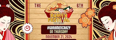 San Diego Ramen Festival 2024 (San Diego Ramen Festival: Unlimited Beer & Sake, Live Entertainment, Top Ramen Vendors, and VIP Perks!)