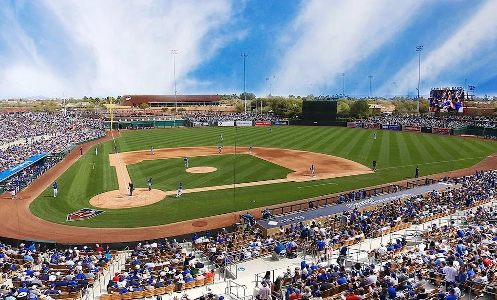 2025 Los Angeles Dodgers Spring Training Schedule At Camelback Ranch (Feb 20 - Mar 13) 