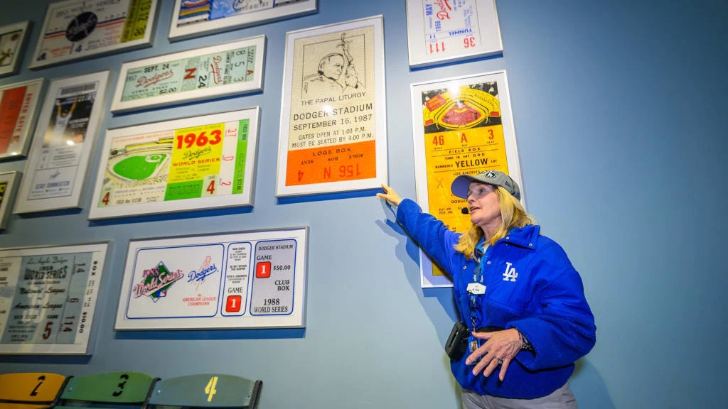 2025 LA Dodgers Stadium Tour: Visit the Field and the Vin Scully Press Box! 