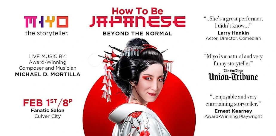 How To Be Japanese: Beyond the Normal - The Fanatic Salon Theater: A Hilarious Solo Show by Miyo About Quirky 'Normals,' Identity, and Culture