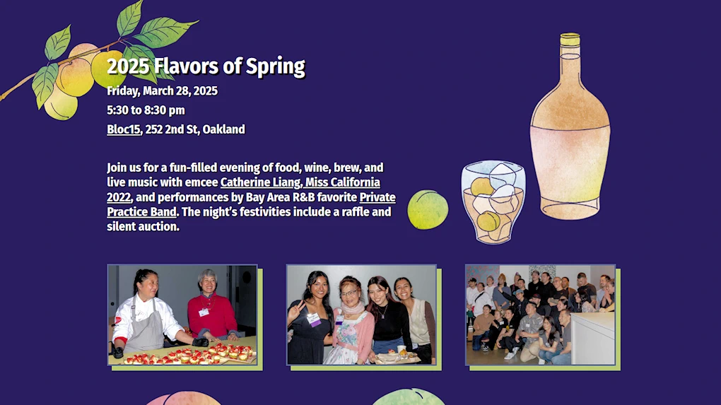 2025 Flavors of Spring: Delicious Samplings by Local Chefs with Live Music Benefits J-Sei's Senior Services & Culture Programs | Japanese-City.com