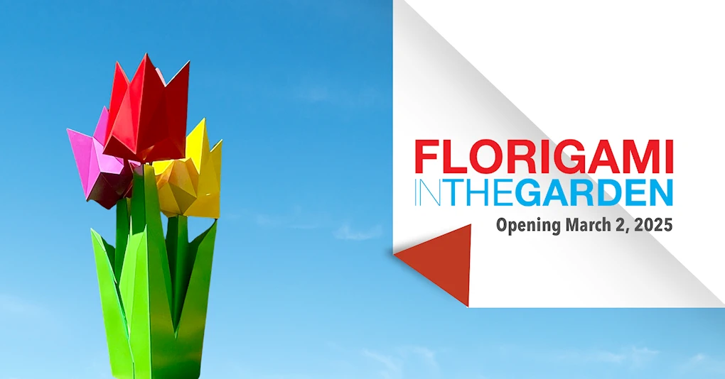 2025 Florigami in the Garden: Showcases 20 Installations of Museum-Quality Metal Sculptures Inspired by Origami