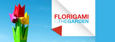 2025 Florigami in the Garden: Showcases 20 Installations of Museum-Quality Metal Sculptures Inspired by Origami